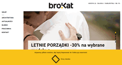 Desktop Screenshot of pracowniabrokat.pl